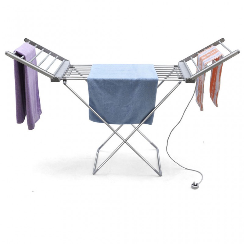 Electric Heated Clothes Airer Dryer Rack With Arms Daniel James